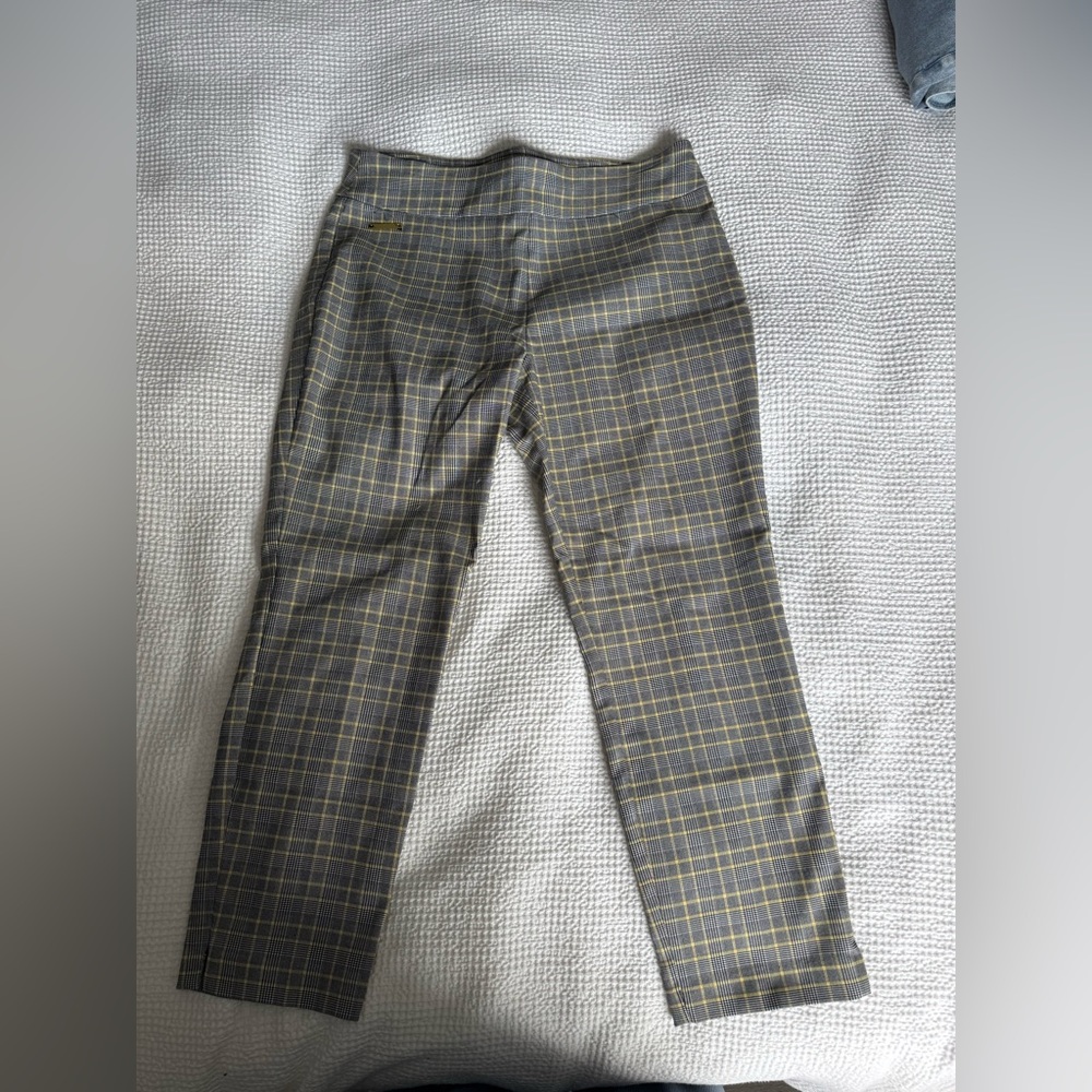 Plaid Tailored Pants